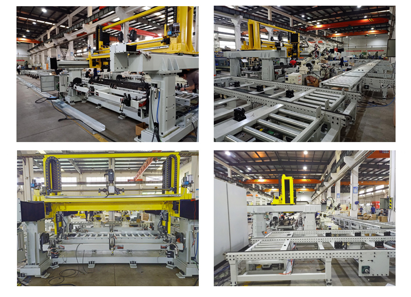 龍門吊上梁、立柱機(jī)器人弧焊流水線